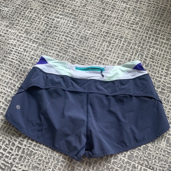 Speed Short *4-way Stretch 2.5" Navy blue 10 - Picture 6 of 8